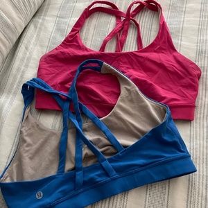 Lululemon sports bras